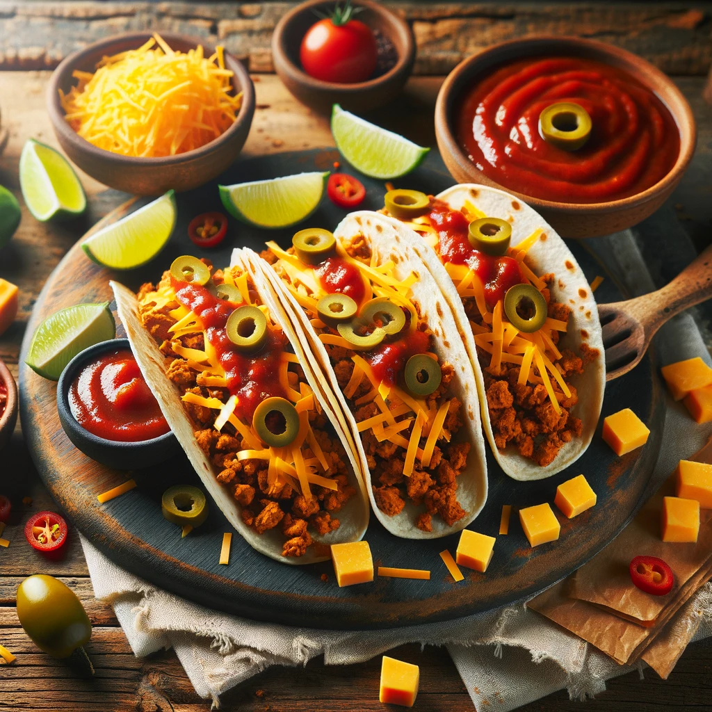 Tex-Mex Tacos - It's a recipe that captures the essence of Tex-Mex cooking—a fusion of Mexican and American tastes that's comforting and exciting.